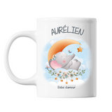 Mug Aurélien bébé d'amour éléphant - Planetee