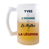 Chope de bière Yves Mythe Légende - Planetee