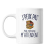 Mug Roman lire j'peux pas Blanc - Planetee