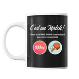 Mug Ping Pong C'est un Match - Planetee