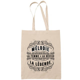 Sac Tote Bag Mélodie La Déesse beige - Planetee