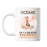 Mug Océane Cou Monté Girafe - Planetee