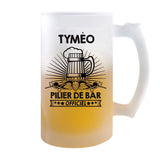 Chope de bière Tyméo Prénom Pilier de Bar - Planetee