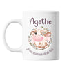 Mug Agathe Amour et Biberon de Lait Vache - Planetee