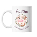 Mug Agathe Amour et Biberon de Lait Vache - Planetee