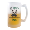 Chope de bière Jade Pas Touche Panda - Planetee