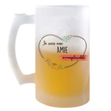 Chope de bière Amie Irremplaçable - Planetee