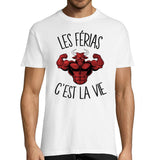 T-shirt homme férias c'est la vie - Planetee