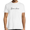 T-shirt Homme Blanc - Branleur - Planetee