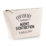 Trousse Agent d'entretien certifiée meilleure dans toute la france| Pochette Toilette Maquillage - Planetee