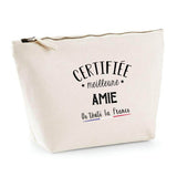 Trousse Amie certifiée meilleure dans toute la france| Pochette Toilette Maquillage - Planetee