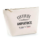 Trousse Animatrice certifiée meilleure dans toute la france| Pochette Toilette Maquillage - Planetee
