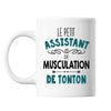 Mug Le Petit Assistant de Musculation de Tonton - Planetee