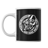 Mug motard tête de mort - Planetee