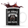 Mug personnalisable pilote Prénom Femme Métier Age pour Pilote - Planetee