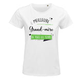 T-shirt Femme Meilleure Grand-mère de tous les temps - Planetee