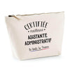 Trousse Assistante administratif certifiée meilleure dans toute la france| Pochette Toilette Maquillage - Planetee