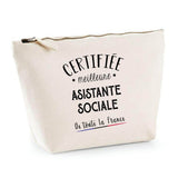 Trousse Assistante sociale certifiée meilleure dans toute la france| Pochette Toilette Maquillage - Planetee