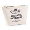 Trousse Auxiliaire de puériculture certifiée meilleure dans toute la france| Pochette Toilette Maquillage - Planetee