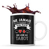 Mug personnalisable tarot Prénom Femme Métier Age pour Joueuse de cartes - Planetee