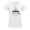 T-shirt femme Queen d'amour - Planetee