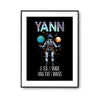 Affiche Prénom Yann Univers - Planetee