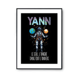 Affiche Prénom Yann Univers - Planetee