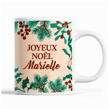 Tasse Noël Marielle Beige - Planetee