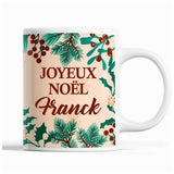 Tasse Noël Franck Beige - Planetee