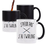 Mug Magique J'peux pas Twirling - Planetee
