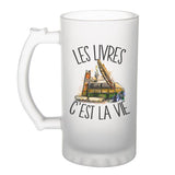 Chope de bière Livres c'est la vie Lecteur et Lectrice - Planetee
