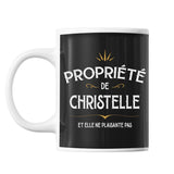 Mug propriété de Christelle - Planetee