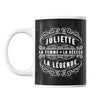Mug Prénom Juliette La Déesse La Légende - Planetee
