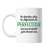 Mug Exemple de perfection - Planetee