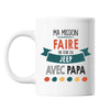 Mug Ma mission Jeep avec Papa - Planetee
