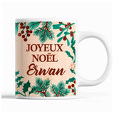 Tasse Noël Erwan Beige - Planetee