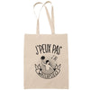 Sac Tote Bag J'peux pas Waterpolo beige - Planetee