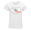 T-shirt Femme Fiancée Irremplaçable - Planetee