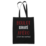 Sac Tote Bag Karaté C'est ma Routine - Planetee