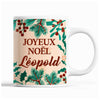 Tasse Noël Léopold Beige - Planetee