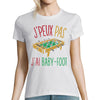 T-shirt femme Je peux pas j'ai Baby-Foot - Planetee