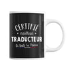 Mug Homme Traducteur Meilleur de France | Tasse Noire métier - Planetee