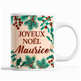 Tasse Noël Maurice Beige - Planetee