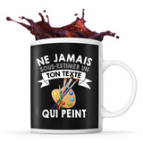Mug personnalisable peint Prénom Métier Age tasse pour Peintre - Planetee
