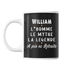 Mug William départ retraite - Planetee