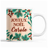 Tasse Noël Carole Beige - Planetee