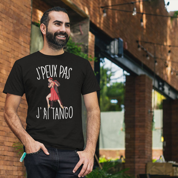 T-shirt Homme Je peux pas Tango - Planetee