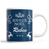 Tasse Noël Ruben Bleu - Planetee
