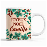 Tasse Noël Camille Beige - Planetee