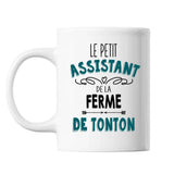 Mug Le Petit Assistant de la Ferme de Tonton - Planetee
